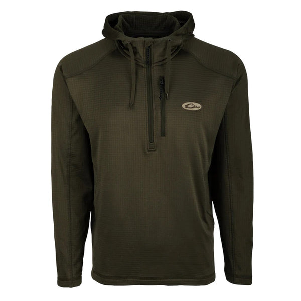 Drake Waterfowl MST Breathlite Quarter Zip Hoodie