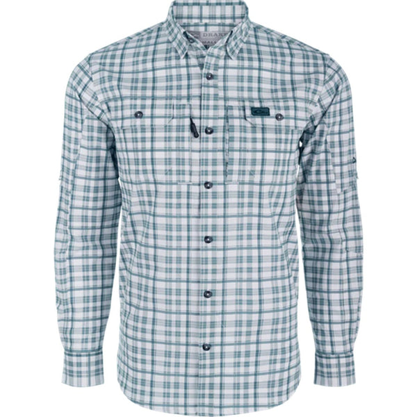 Drake Hunter Creek Window Pane Plaid L/S Shirt
