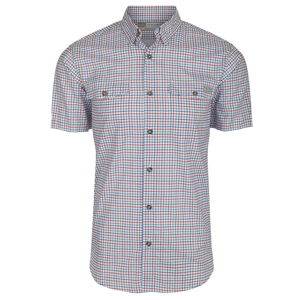 Drake Waterfowl Frat Tattersall S/S Button Down Shirt