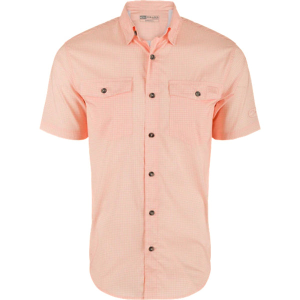 Drake Frat Gingham Check Button-Down S/S Shirt