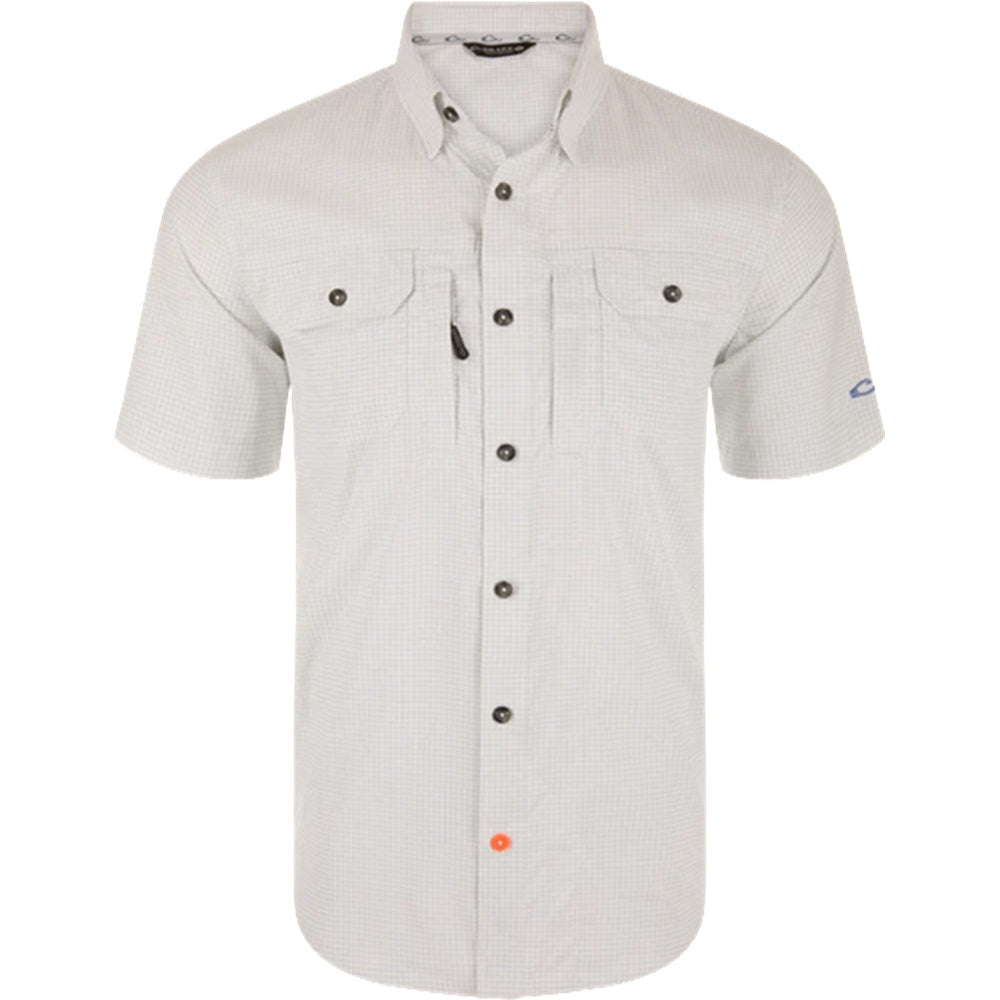 Drake Wingshooters Trey Grid Check S/S Shirt
