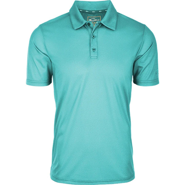 Drake Waterfowl Heather Polo