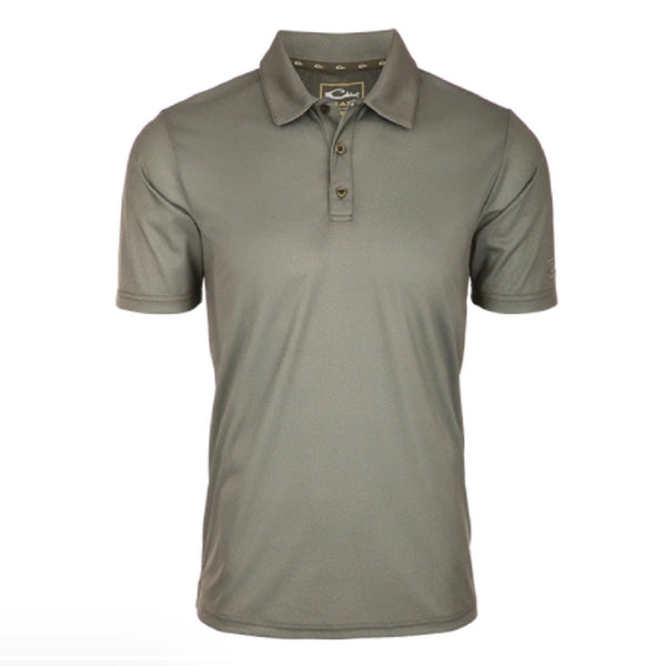 Drake Waterfowl Heather Polo