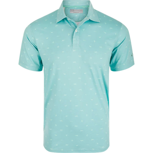 Drake Performance Print Polo