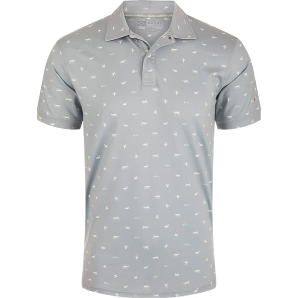 Drake Performance Print Polo