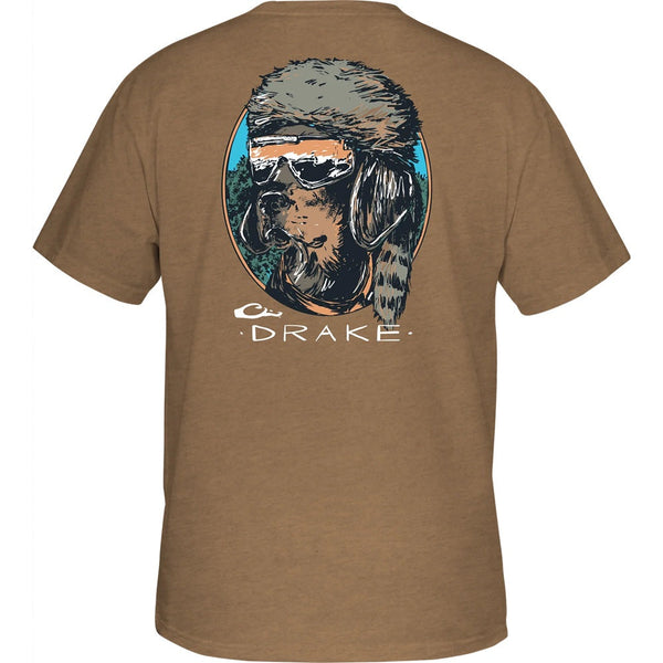 Drake Youth Pop Art Coonskin Cap Short Sleeve T-Shirt