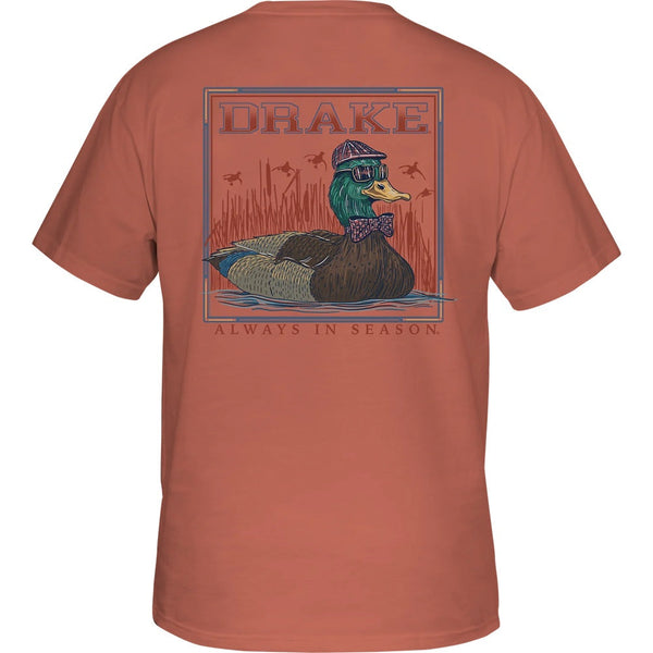 Drake Youth Mallard Bow Tie Short Sleeve T-Shirt