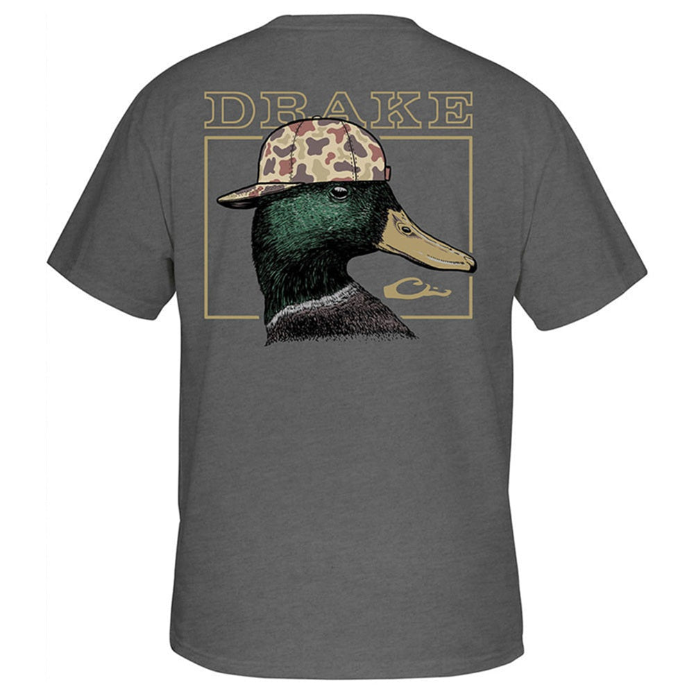 Drake Youth Back Cap Mallard S/S T-Shirt