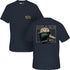 Drake Youth Back Cap Mallard Short Sleeve T-Shirt Vintage Indigo