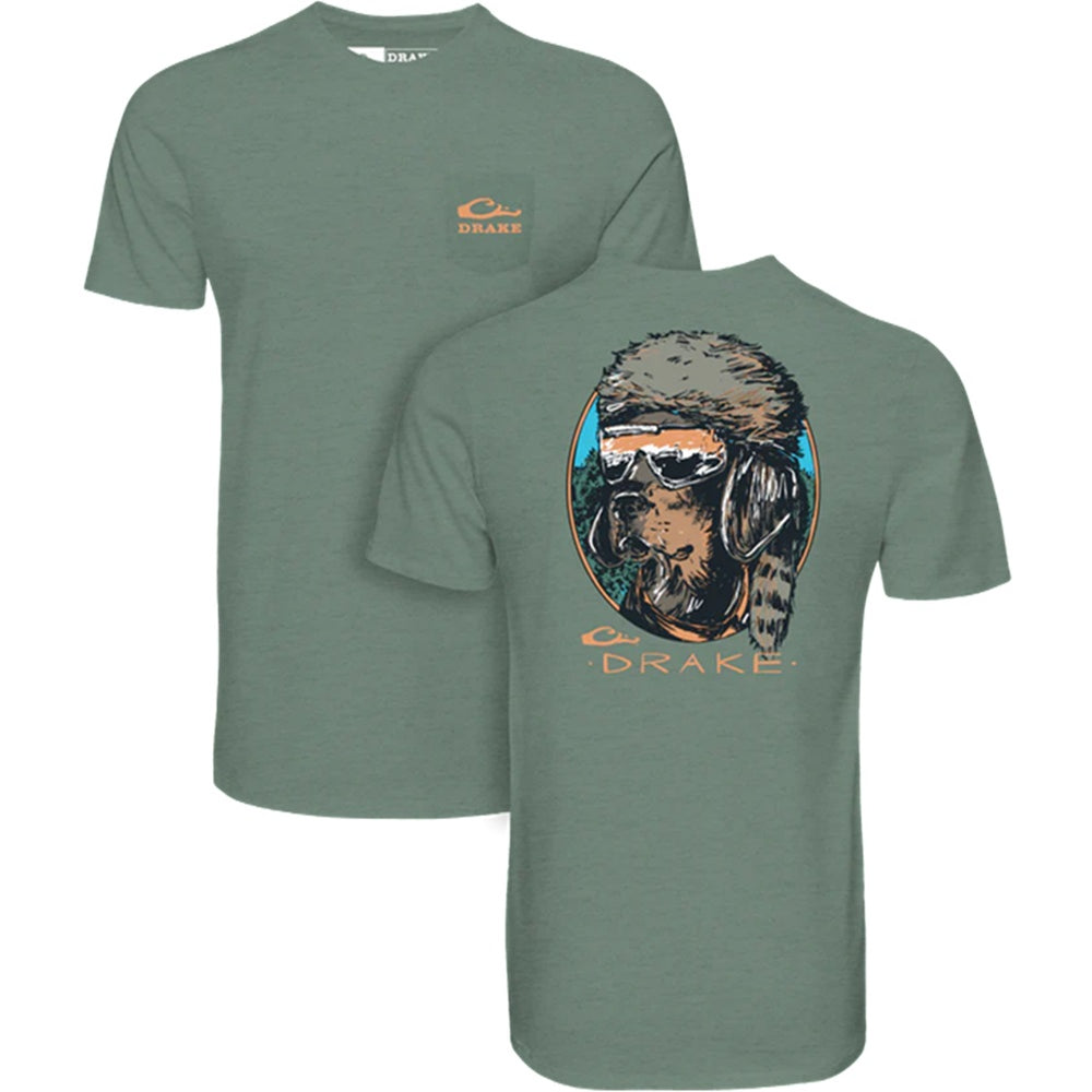 Drake Pop Art Coonskin Cap Lab S/S T-Shirt