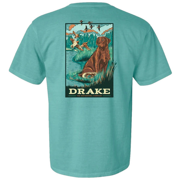Drake Waterfowl Lab Short Sleeve T-Shirt