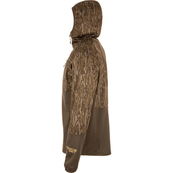 Drake Waterfowl MST Offset 2.0 Half Zip Hoodie