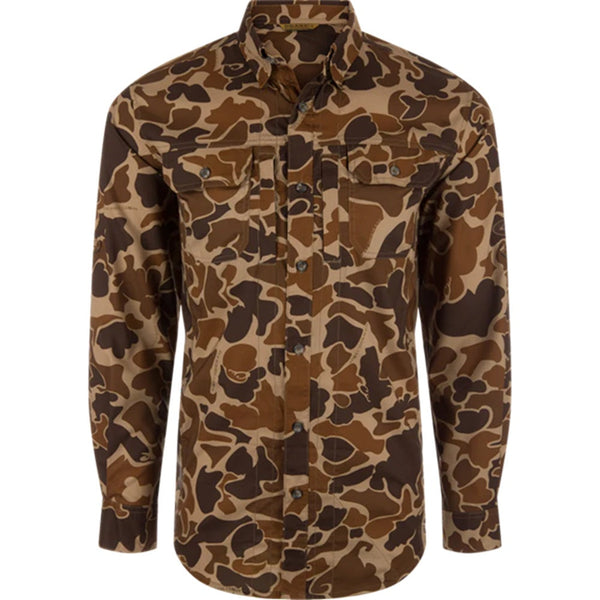 Drake Waterfowl EST Wingshooter Trey Long Sleeve Shirt