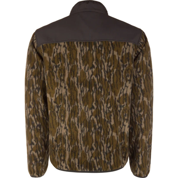 Drake Camp Fleece Over Under Quarter Zip