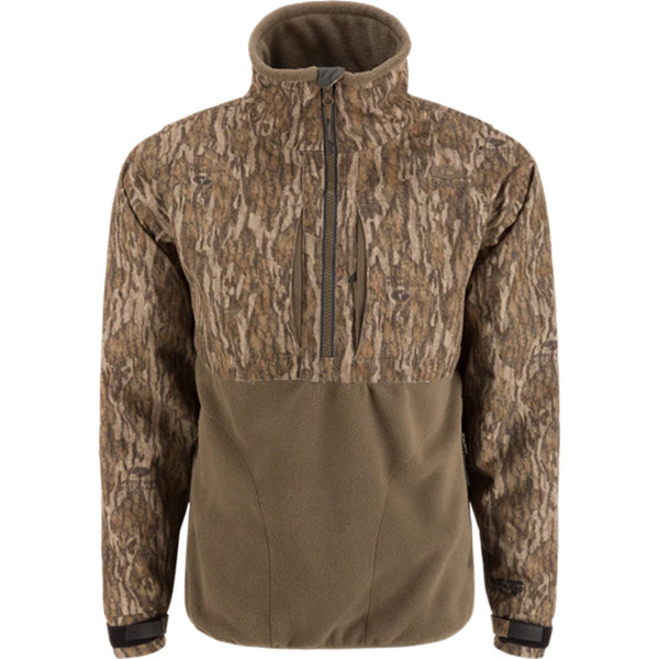 Drake Waterfowl MST CommandXT Eqwader Half Zip Jacket Mossy Oak Bottomland