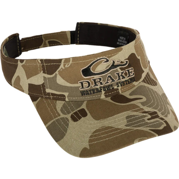 Drake Waterfowl Logo Camo Visor