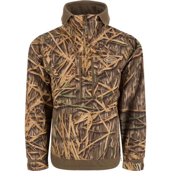 Drake Waterfowl MST Waterproof Fleece-Lined 1/4 Zip Jacket