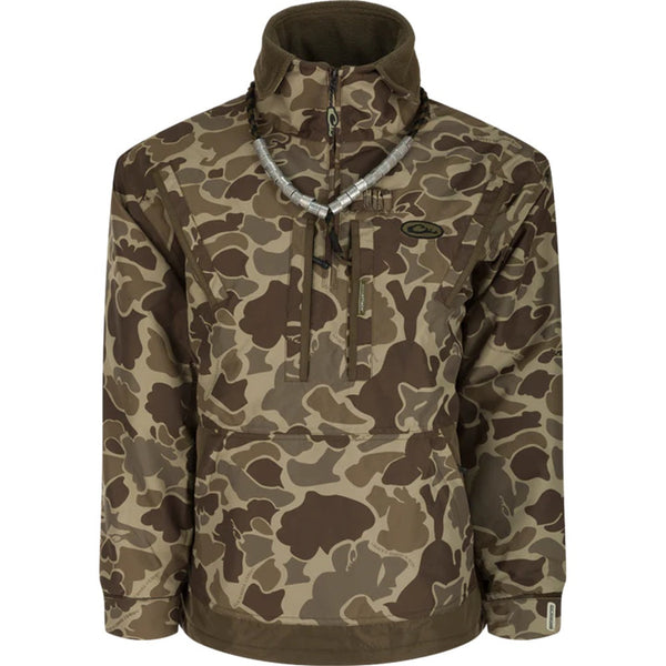 Drake Waterfowl MST Waterproof Fleece-Lined 1/4 Zip Jacket