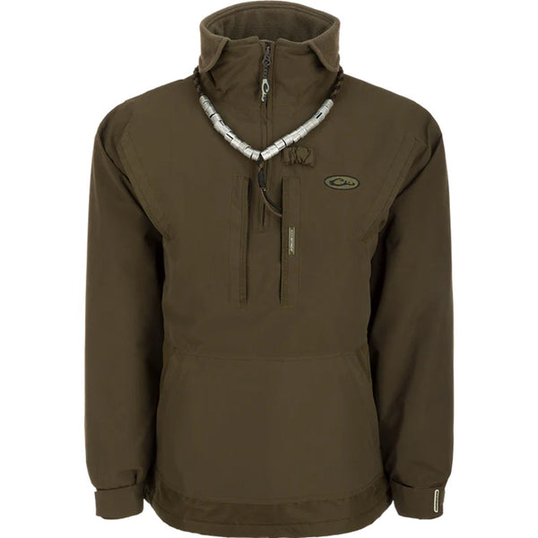 Drake Waterfowl MST Waterproof Fleece-Lined 1/4 Zip Jacket