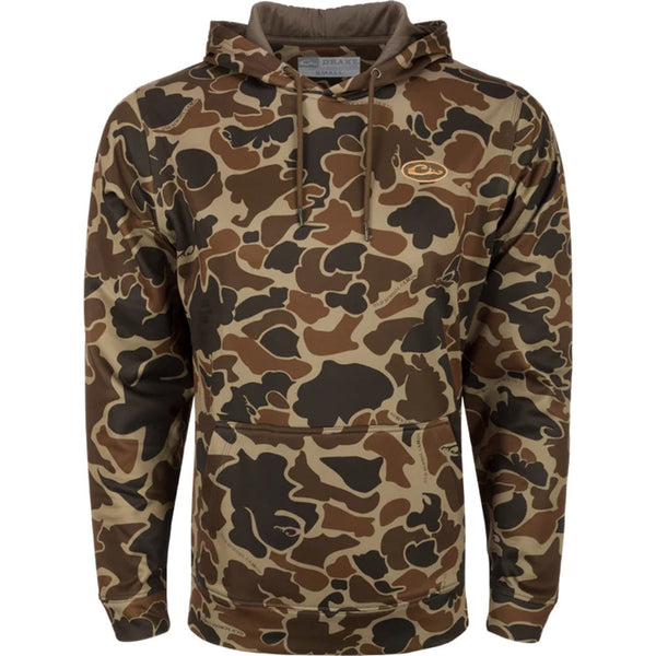 Drake Waterfowl MST Performance Hoodie Mossy Oak Bottomland