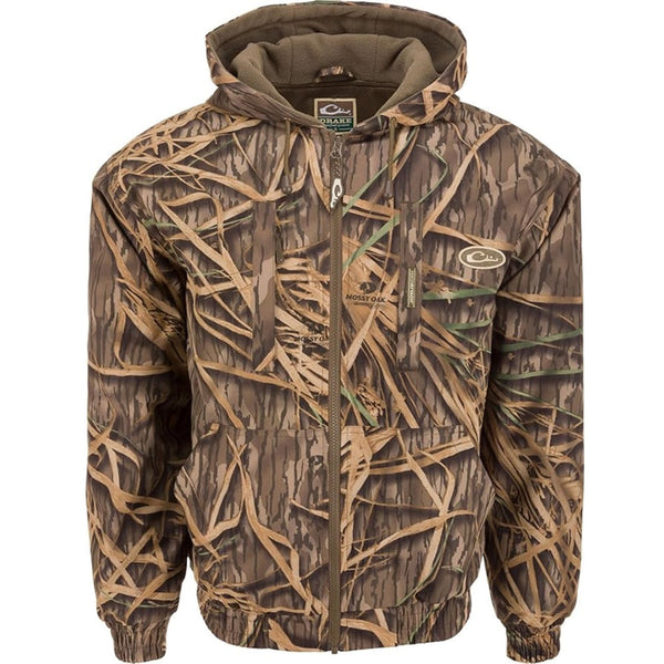 Drake Waterfowl MST Waterproof Full Zip Jacket with Hood