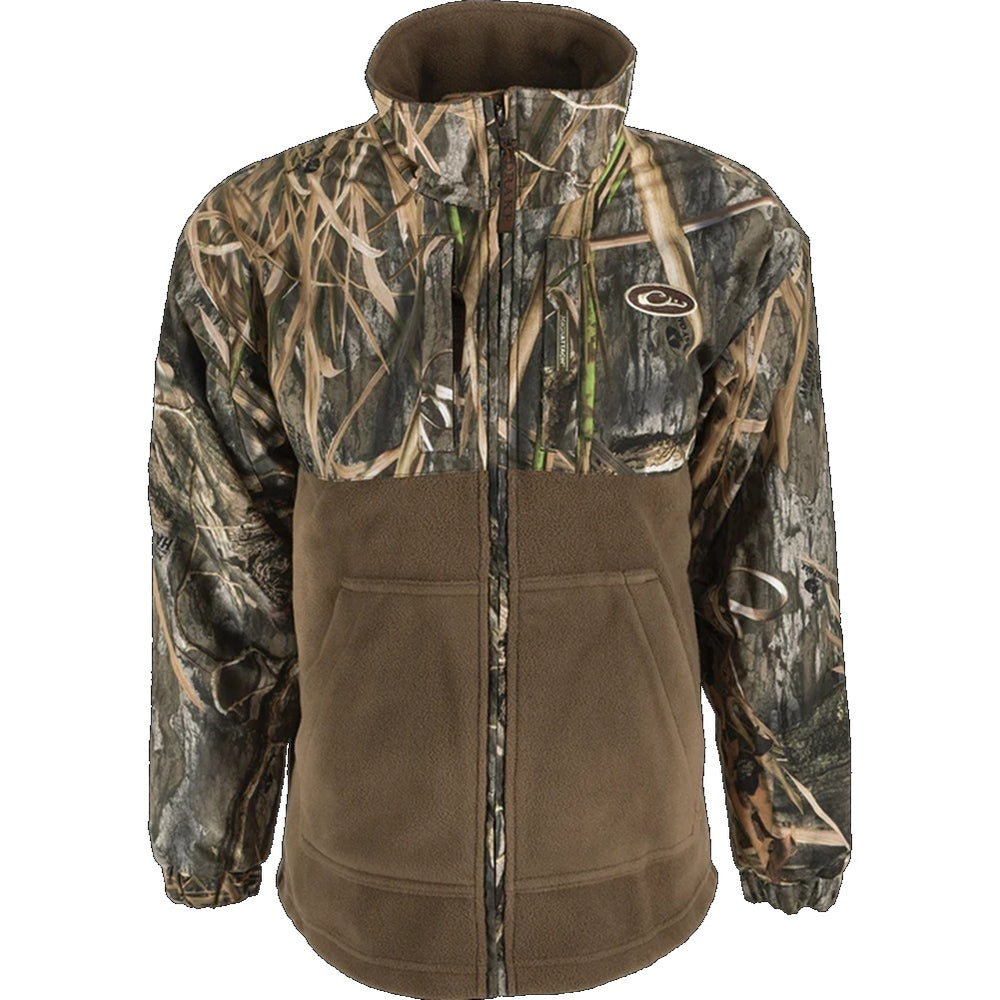 Drake Waterfowl MST Youth Eqwader Full Zip Jacket