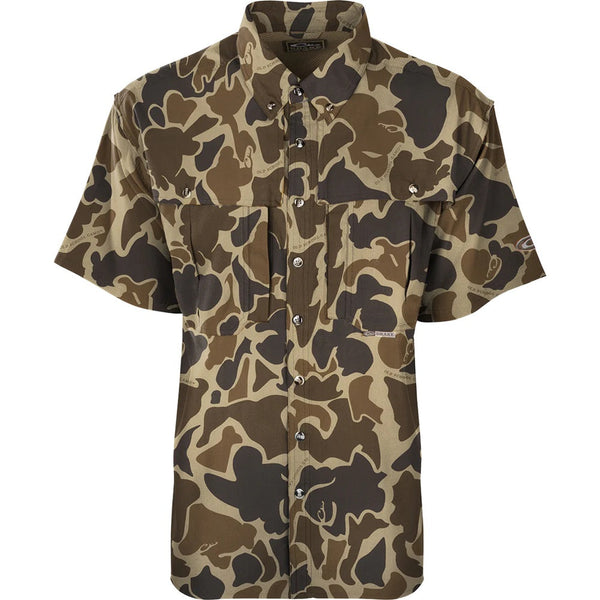 Drake Waterfowl EST Camo Flyweight Wingshooter's S/S Shirt