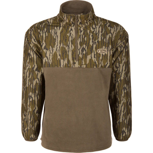 Drake Waterfowl MST Quarter Zip Refuge Eqwader Jacket