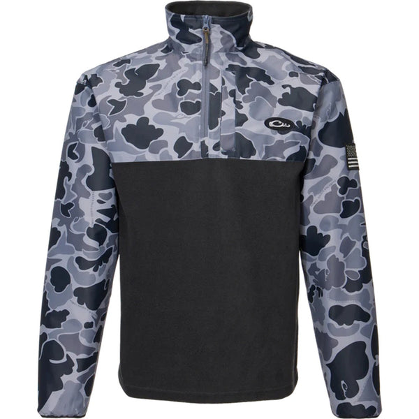 Drake Waterfowl MST Quarter Zip Refuge Eqwader Jacket