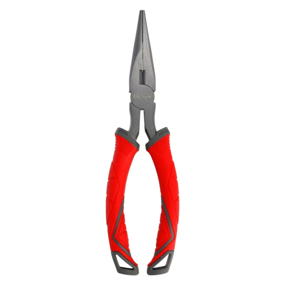 Eagle Claw Soft Grip Long Nose Pliers 8"