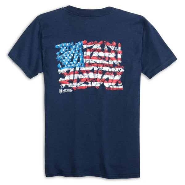 Heybo Duck Call Flag S/S Youth T-Shirt