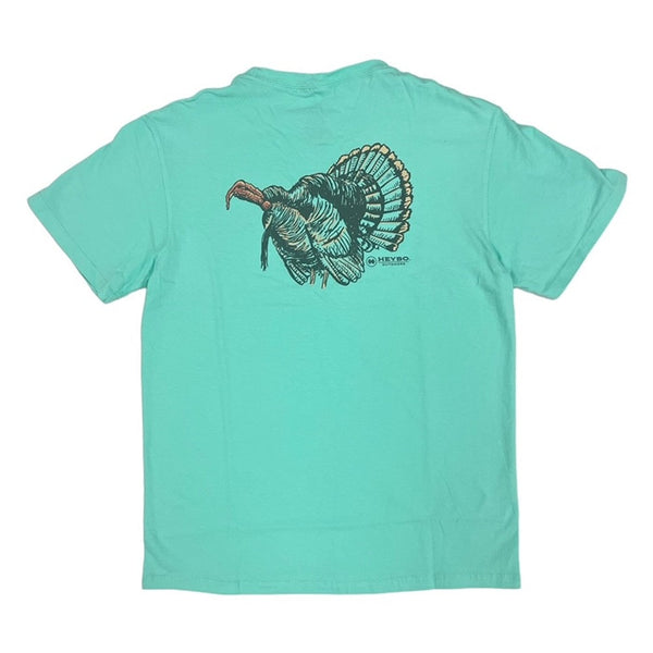 Heybo Longbeard Youth S/S T-Shirt Celadon