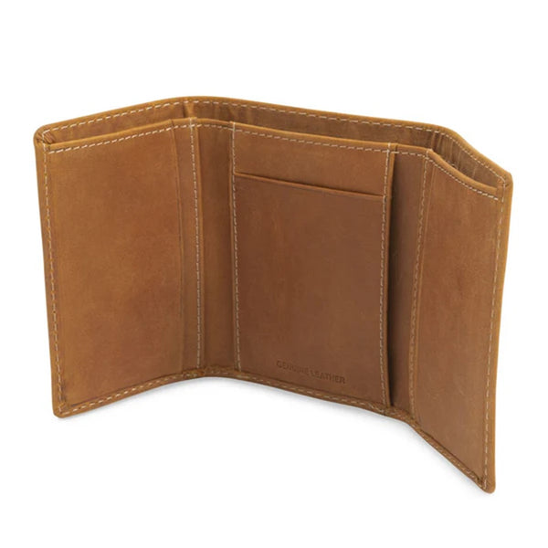 Heybo Leather Tri-Fold Wallet