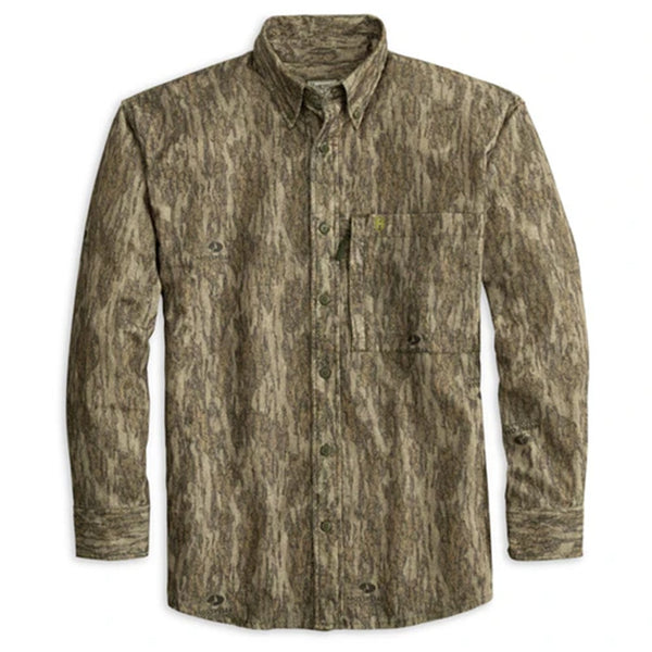 Heybo Stonecamp Camo Flannel Button-Down Shirt