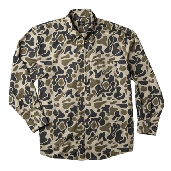 Heybo Stonecamp Camo Flannel Button-Down Shirt