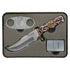 Uncle Henry Fixed Blade Knife/Cigar Cutter & Lighter Combo