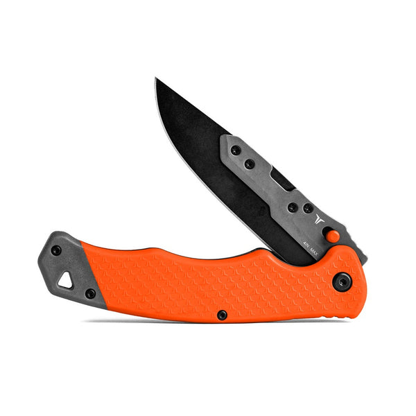 TRUE Swift Edge 4" Fast Flip TPR Handle Knife