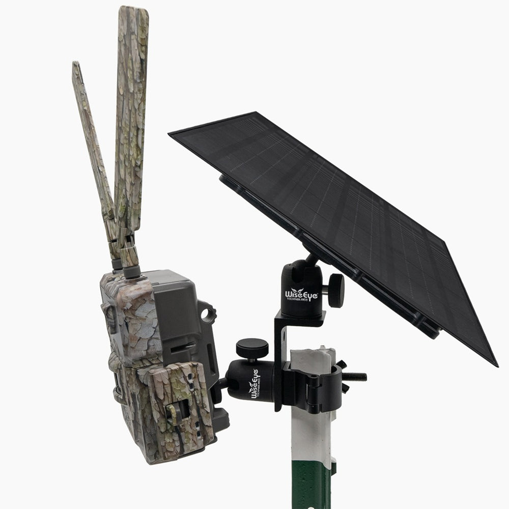 Wise Eye T-Post Double Ballhead Mount