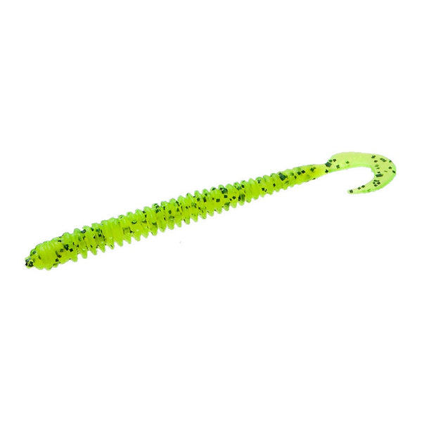 Zoom 4 inch Dead Ringer Worm Chartreuse Pepper