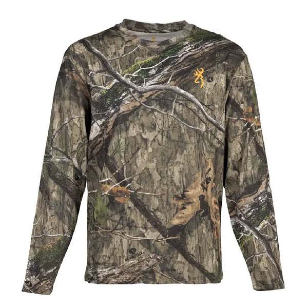 Browning Wasatch Long Sleeve T-Shirt Mossy Oak Country DNA