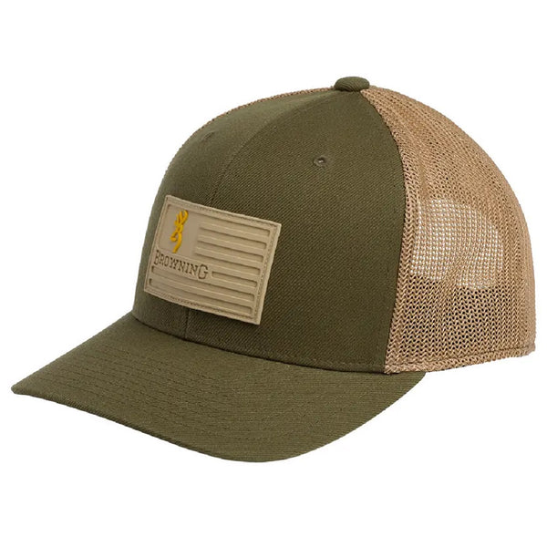 Browning Recon Flag Loden Mesh Back Cap