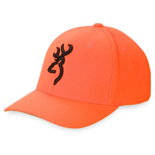 Browning Safety Flex Fit Blaze Orange Cap