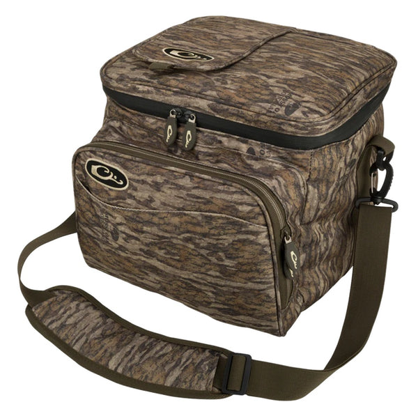 Drake Waterfowl 18-Can Waterproof Soft-Sided Insulated Cooler Mossy Oak Bottomland