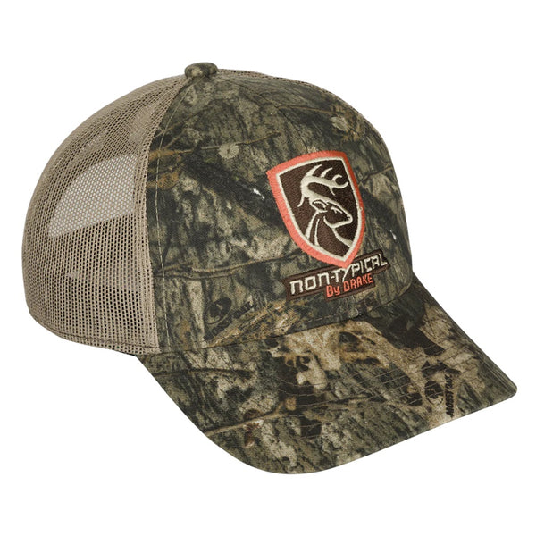 Drake Non-Typical Mesh Back Camo Cap Mossy Oak Break Up Country DNA