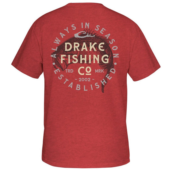 Drake Performance Fishing Vintage Bass S/S T-Shirt