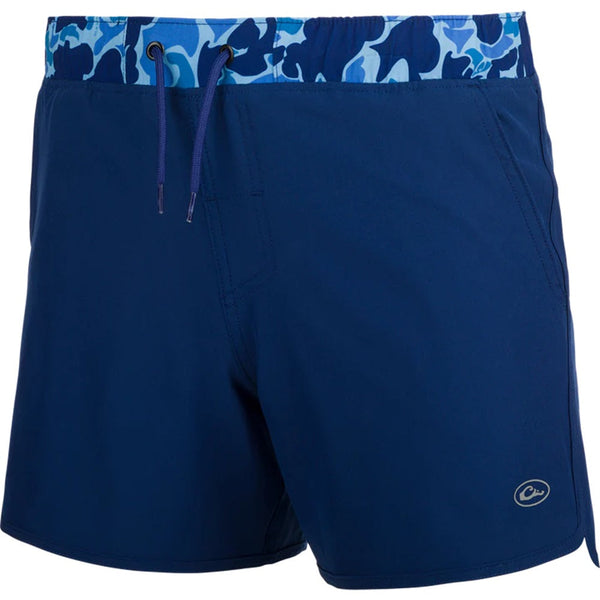 Drake Youth Commando Lined Volley Short 5