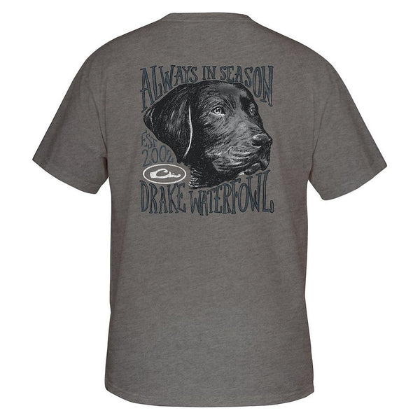 Drake Waterfowl Always In Season Lab S/S T-Shirt