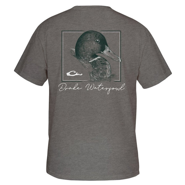 Drake Waterfowl Mallard Headshot S/S T-Shirt