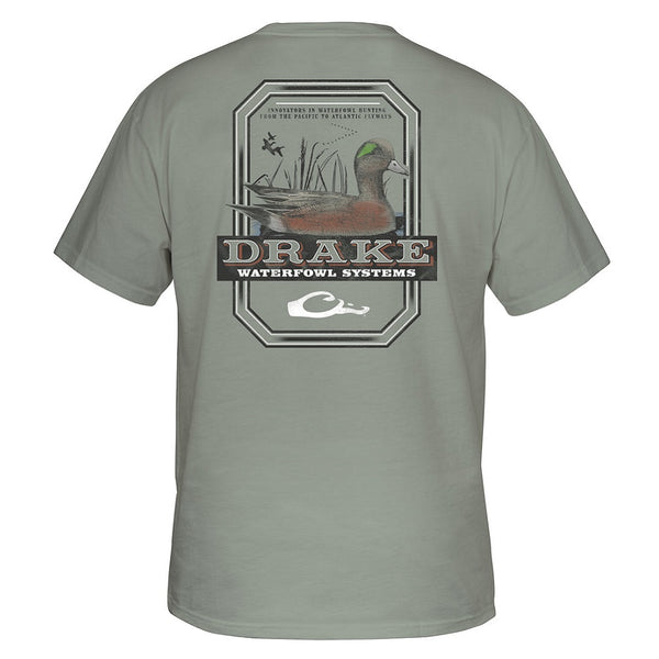 Drake Waterfowl Cotton Top Short Sleeve T-Shirt Bay