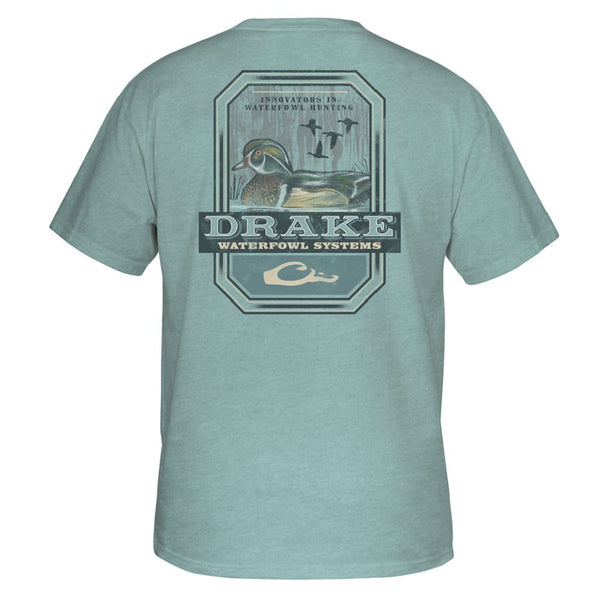 Drake Waterfowl Local Smokey Short Sleeve T-Shirt Arona Heather